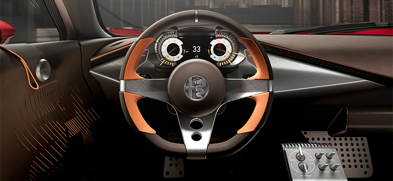 Driver-oriented interior