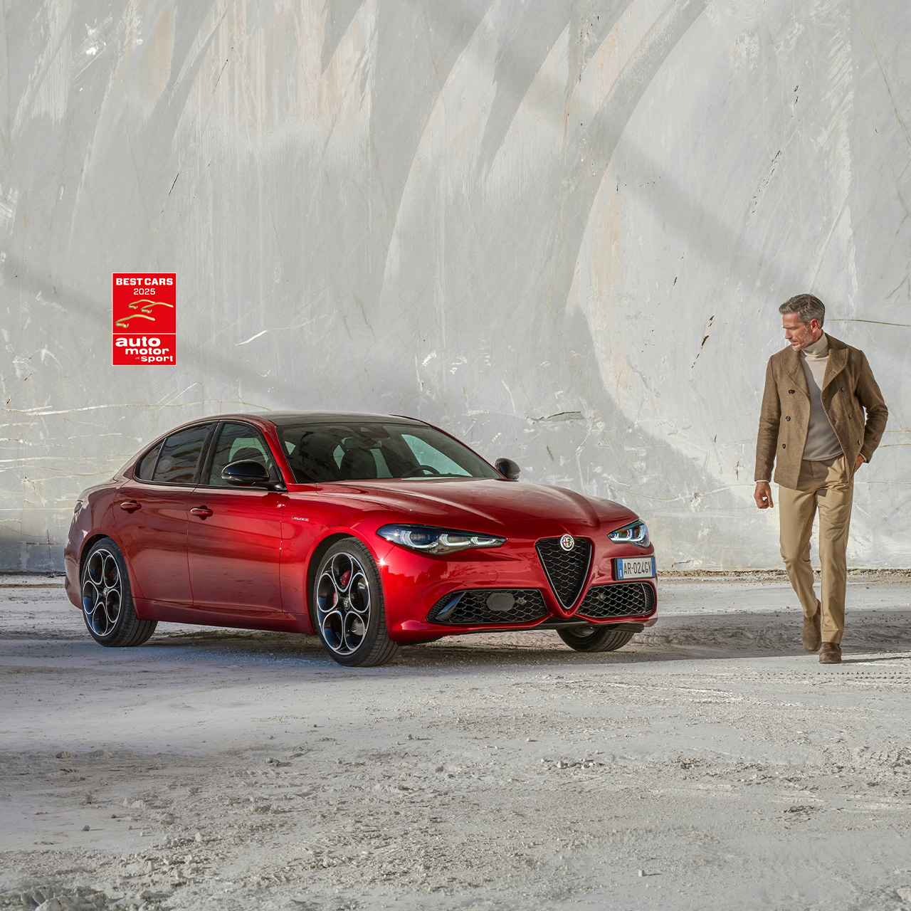 Test: Alfa Romeo Giulia 2.2D | heise autos, image size:1280x1280